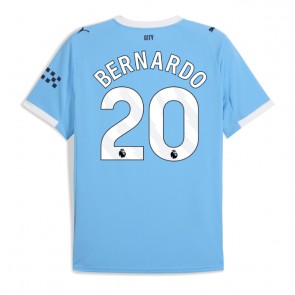 Manchester City Bernardo Silva #20 Domácí Dres 2025-26 Krátký Rukáv